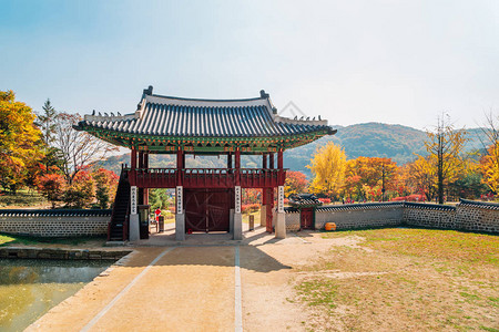 韩国传统建筑图片