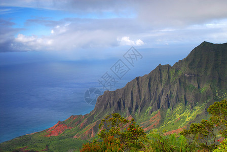 夏威夷Kauai纳帕利海图片