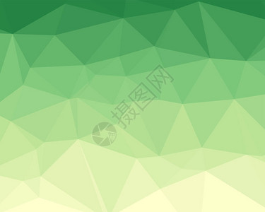 绿色几何多边形纹理背景图片