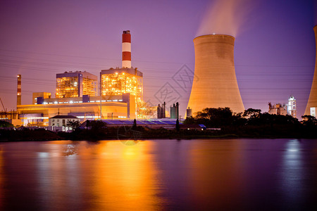工业大厦夜景图片