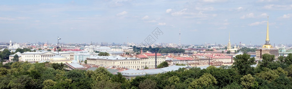 俄罗斯圣彼得堡全景图片