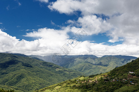 缅甸钦州山区布尔马图片