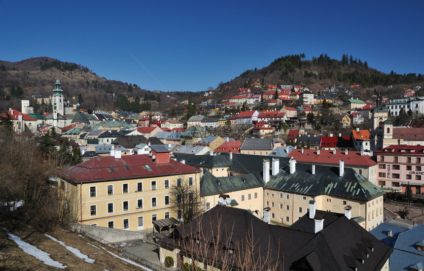 BanskaStiavnica历史采矿镇斯洛伐克图片