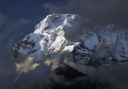 喜马拉雅山的美丽景色安图片