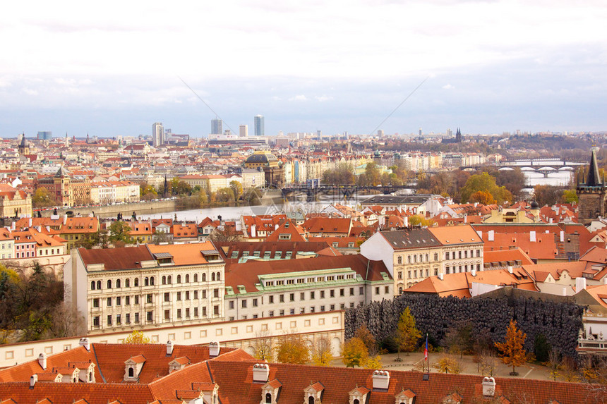 老布拉格城市景观捷克图片