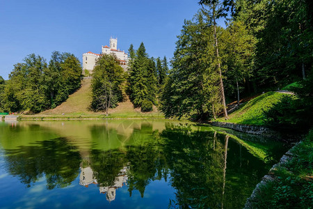 克罗地亚Zagorje地区CastleTrakoscan图片