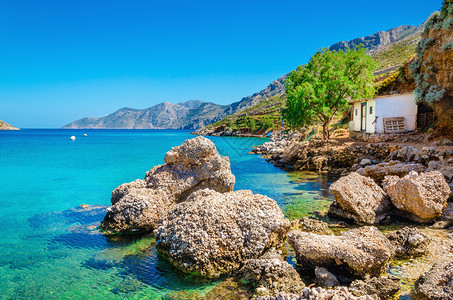令人惊叹的希腊湾风景图片