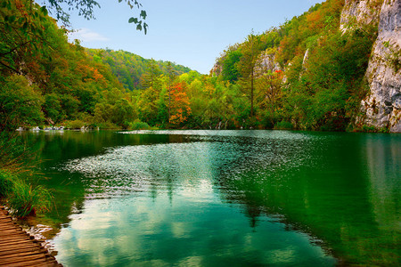 克罗地亚Plitvice自然公图片