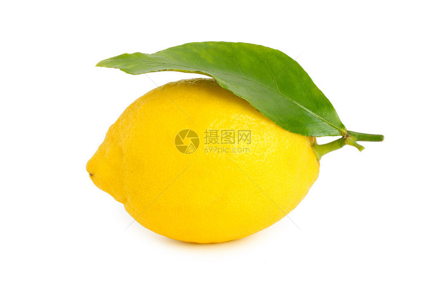 清新柠檬绿色叶图片