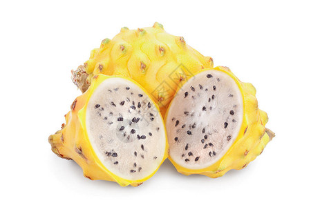 Tron水果Pitaya或Pitahaya黄图片