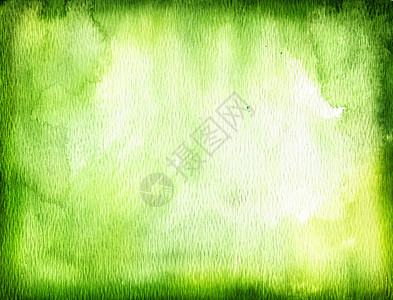 绿色水彩背景图片