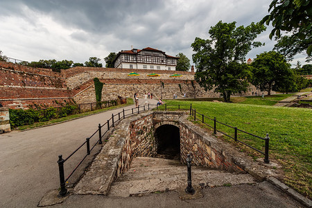 塞尔维亚贝尔格莱德堡垒的图片