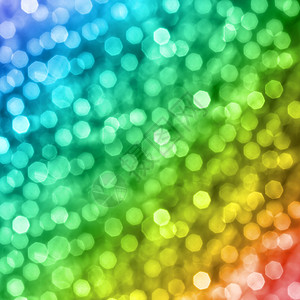 抽象彩虹色灯背景图片