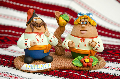 乌克兰粘土玩具手工制作图片