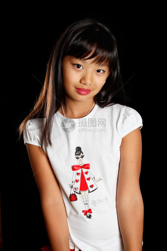甜美的女孩亚洲图片