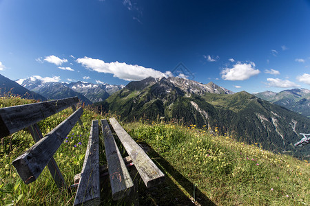奥地利彭肯山的景色图片