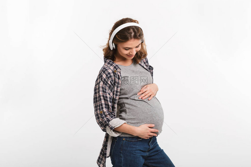 孕妇快乐图片