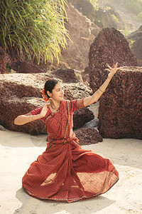 印度古典舞蹈Bharatanatyam图片