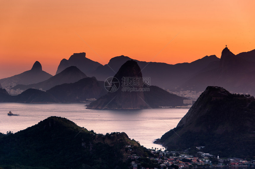 里约热内卢山的美丽图片