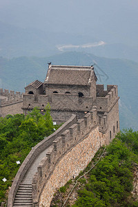 八达岭长城北京旅游与建筑背景图片