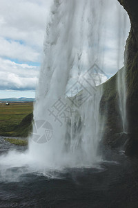 冰岛高地Seljalandsfo图片