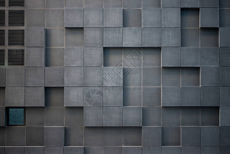 奥斯陆Barcode区现代几何灰色建筑图片