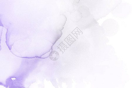 紫色墨渍纹理抽象背景图片