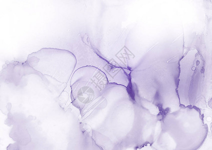 紫色墨渍纹理抽象背景背景图片
