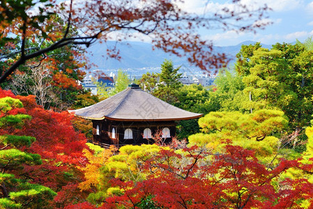 日本京都银殿寺庙图片