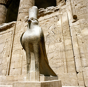 埃及EdfuIdfoe荷鲁斯寺高清图片