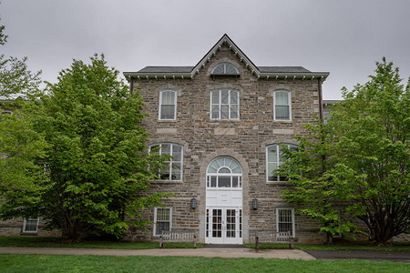 Swarthmore大学旧建背景图片