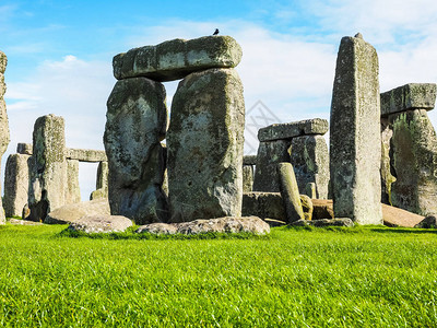 英国威尔特郡史前巨石柱巨型图片