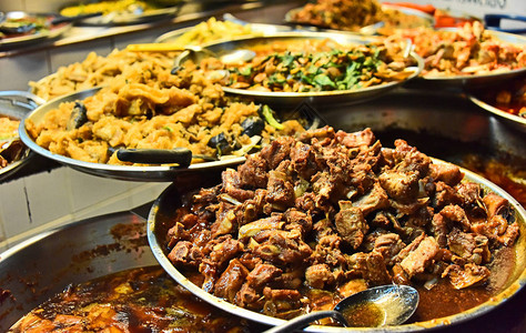 街头食品在曼图片