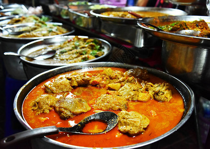 街头食品在曼图片