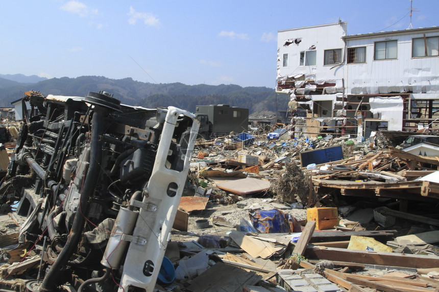 岩手县东日本大地震图片