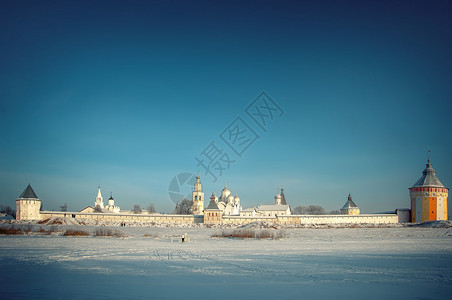 俄罗斯沃洛格达河上的斯帕索普里图片
