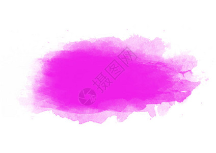 紫色水彩色补丁图形笔刷纹影响背景图片