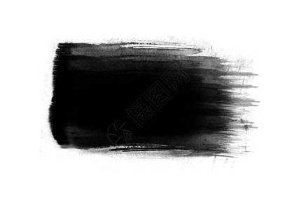 黑水彩色补丁图形笔刷纹影响图片