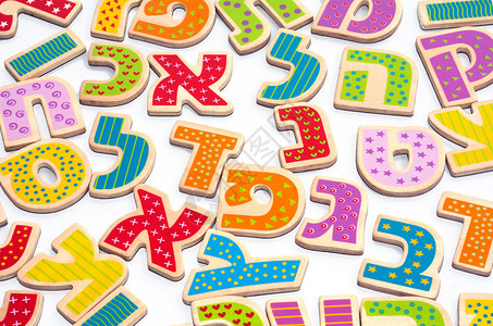 希伯来字母和字符图片