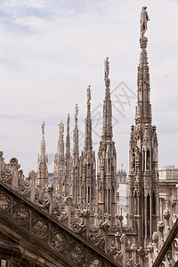 DuomodiMilo屋顶的图片