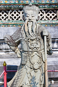 泰国佛寺古主石像图片