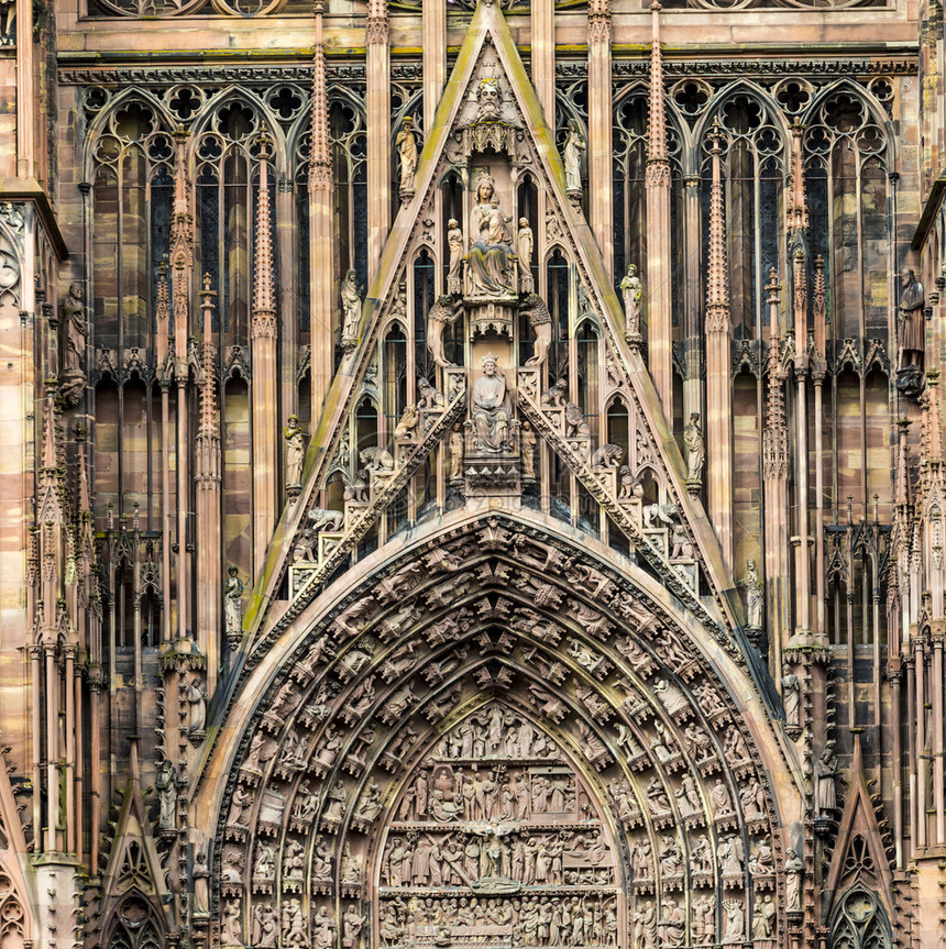 Strasbourg大教堂的图片