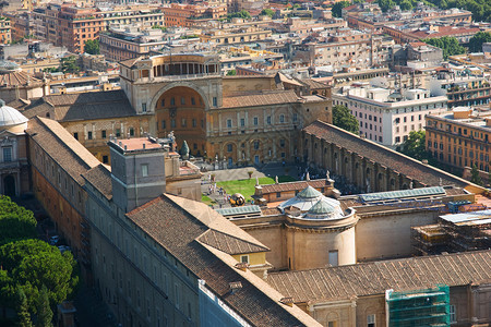 梵蒂冈博物馆背景图片