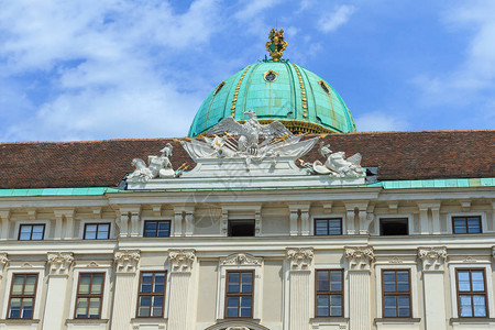 查看奥地利维也纳霍夫堡宫殿的建筑碎片图片