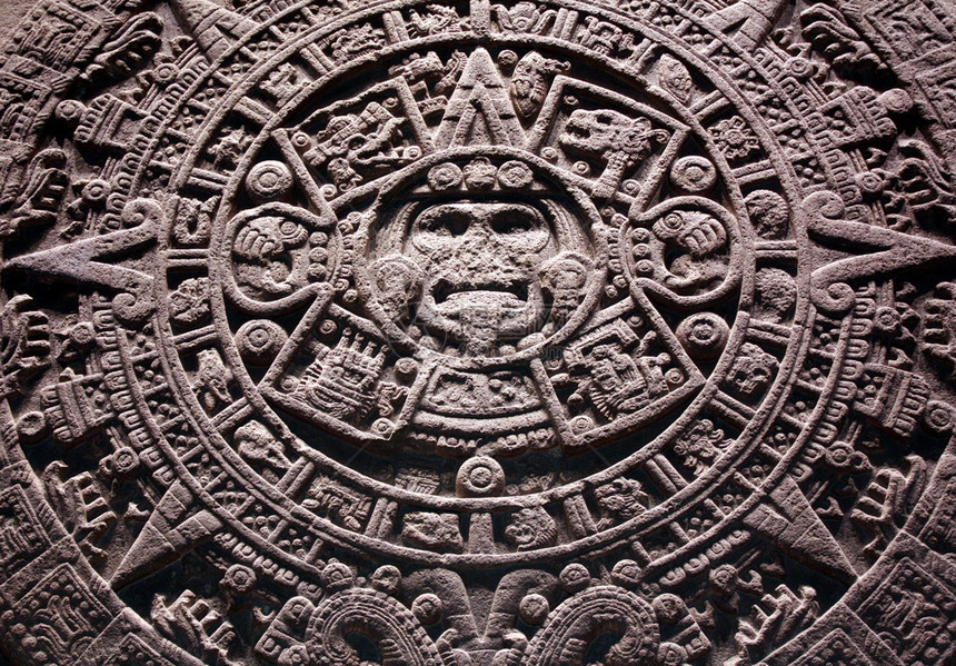 墨西哥Aztec石图片