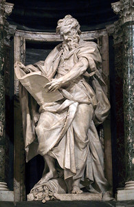 使徒马修神像进入意大利罗马圣约翰拉登大主图片