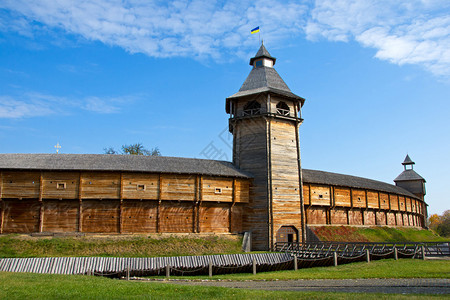 城堡垒巴图林乌克兰阳图片