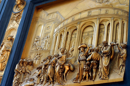 意大利佛罗伦萨的大教堂门图片