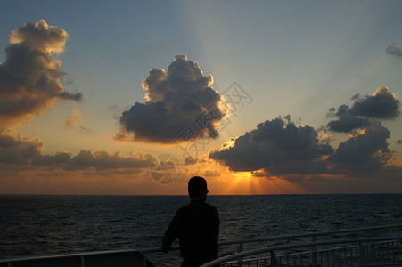 爱琴海日落游轮度图片