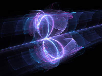 高物理素材高电环能量场计算机生成抽象背景设计图片